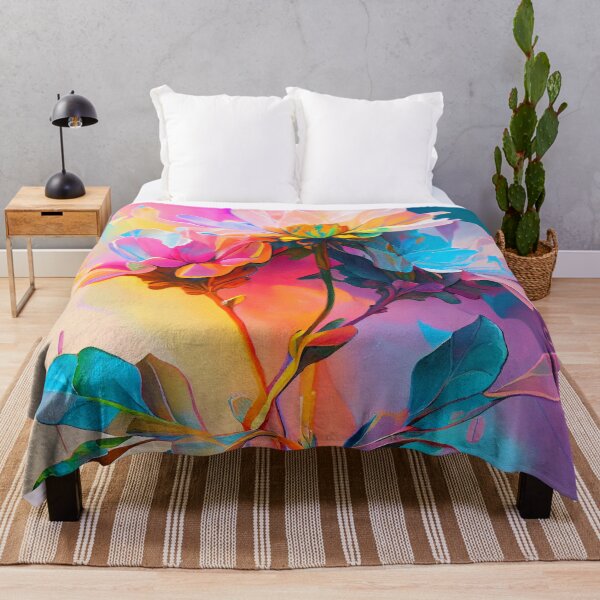 Item preview, The Colors of the Rainbow in Phantasmal Iridescent Flower Graphics designed and sold by HiArtify ❤️.