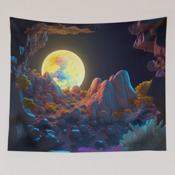 Item preview, Psychedelic View of a Miniature Pathway designed and sold by IllReputes.