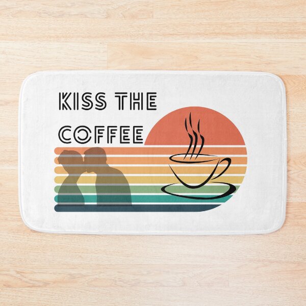 Artikelvorschau, Kaffee mit Sinn für Humor: Küssen Sie den Kaffee entworfen und verkauft von KitchenUtensil.