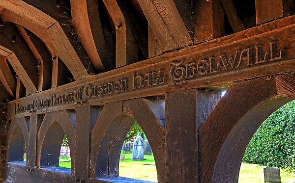 Thelwall All Saints church entrance