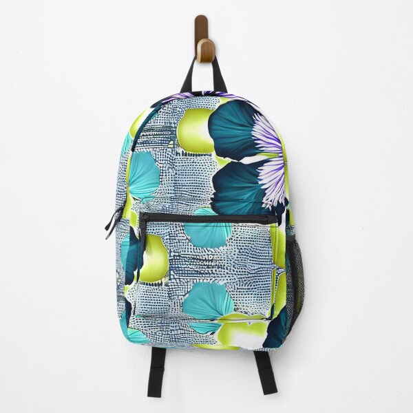 Item preview, Blue hibiscus flower artwork designed and sold by gramizzia.