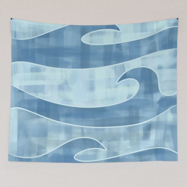 Item preview, Big Surf Blue Ocean Waves designed and sold by ana-celeste.