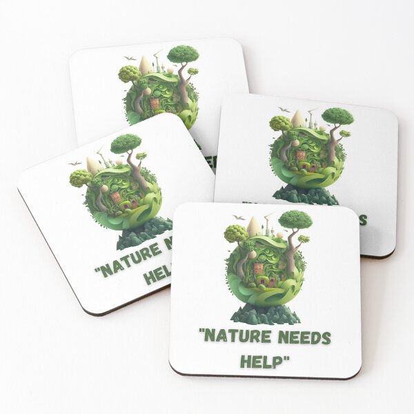 Item preview, T-shirt "Nature needs help" designed and sold by Mykhailov.