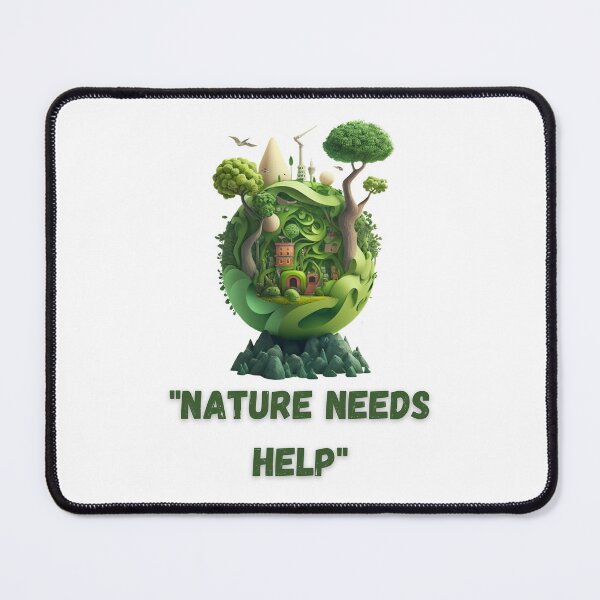 Item preview, T-shirt "Nature needs help" designed and sold by Mykhailov.