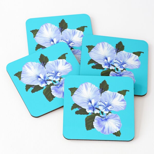 Item preview, Blue hibiscus flower designed and sold by gramizzia.
