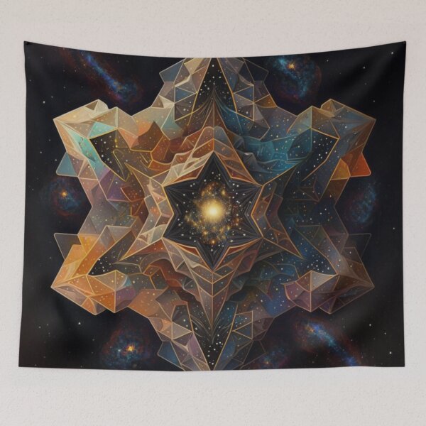 Item preview, Psychedelic Star Maze designed and sold by IllReputes.