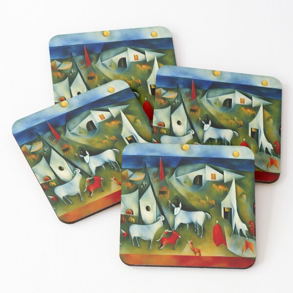 Item preview, Christmas eve in surrealist style designed and sold by LaszloToth.