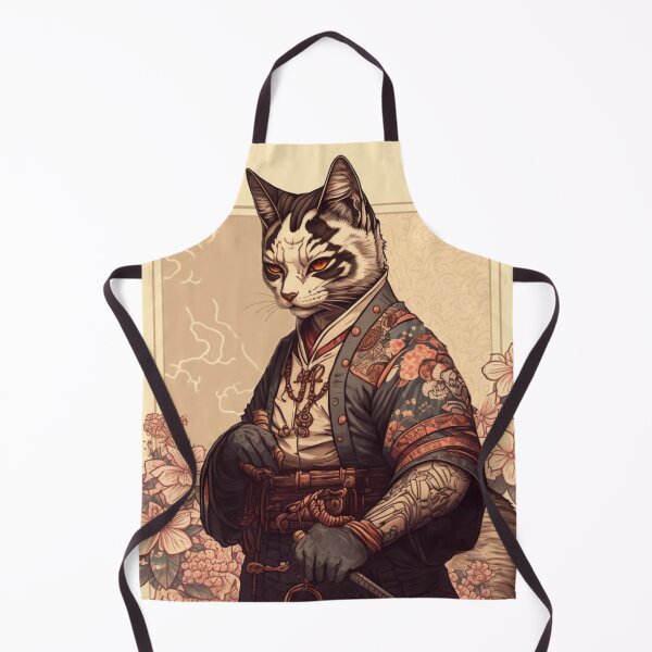 Item preview, Samurai Cat designed and sold by Yokai Ramen.