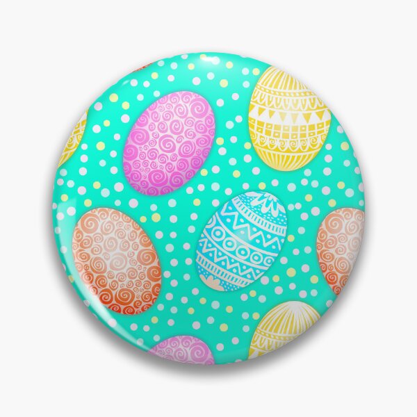 Item preview, Colorful Easter Egg Pattern designed and sold by Julie Erin Designs.