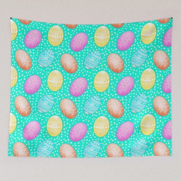 Item preview, Colorful Easter Egg Pattern designed and sold by Julie Erin Designs.