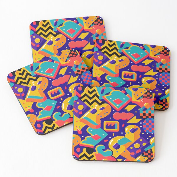 Item preview, Retro Pattern of the 2000s - Y2K Nostalgia, Back to the 90s designed and sold by HiArtify ❤️.