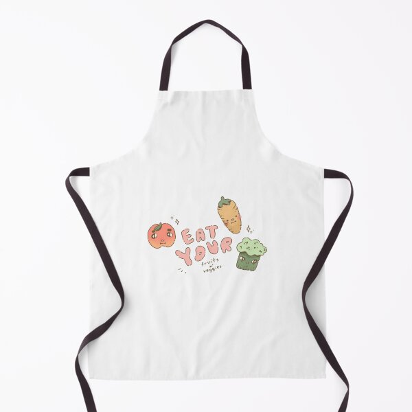 Item preview, Eat your fruits and veggies cute cartoon designed and sold by SaraEgg.