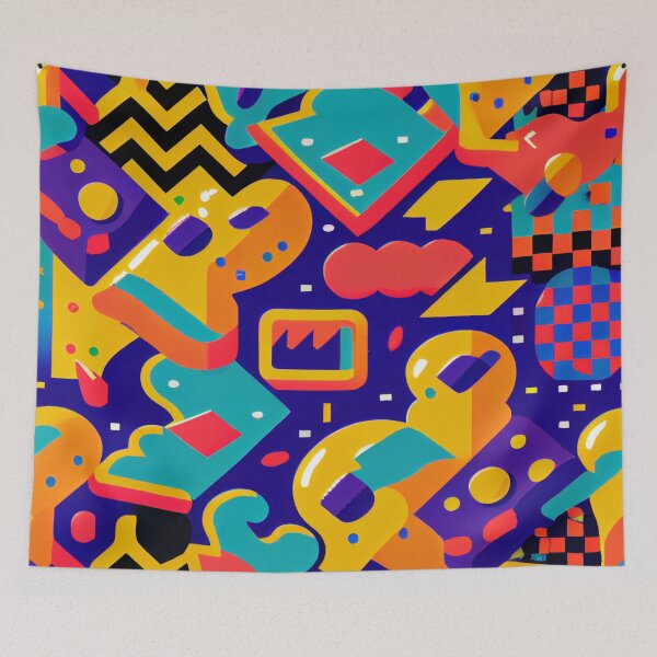 Item preview, Retro Pattern of the 2000s - Y2K Nostalgia, Back to the 90s designed and sold by HiArtify ❤️.