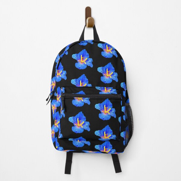 Item preview, Blue hibiscus flower artwork designed and sold by gramizzia.