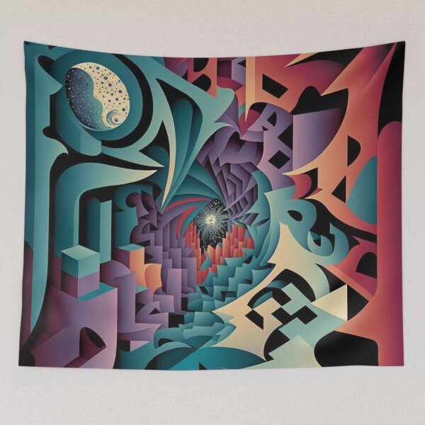 Item preview, Psychedelic Maze Dimension  designed and sold by IllReputes.