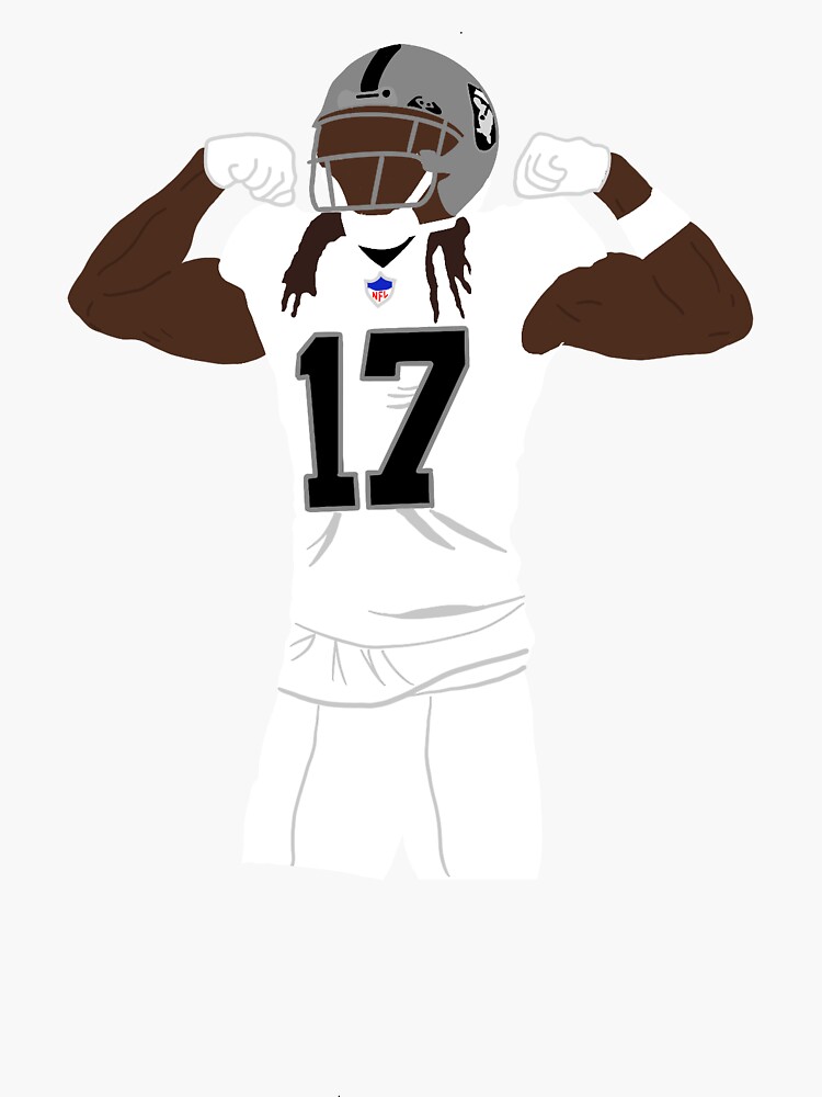 Davante Adams Away Jersey Sticker for Sale by designsheaven