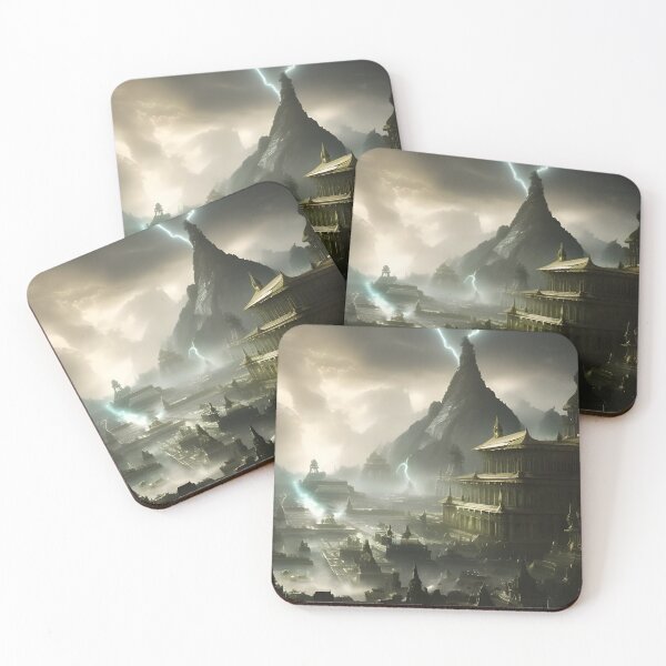 Item preview, Ancient harbor designed and sold by KrasztiGallery.