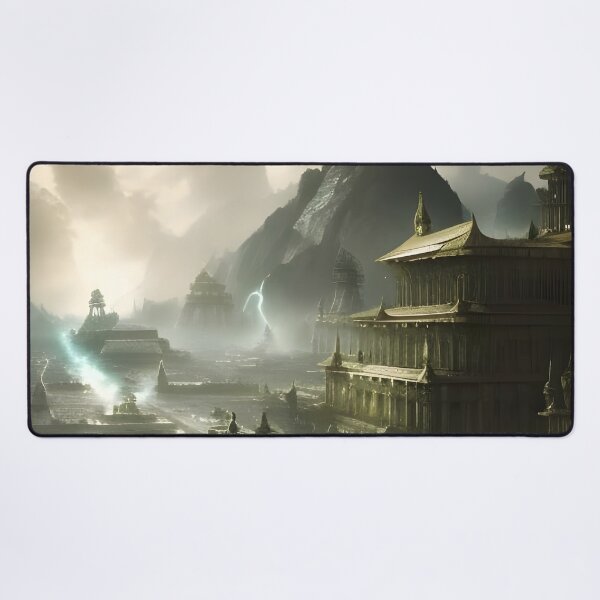 Item preview, Ancient harbor designed and sold by KrasztiGallery.