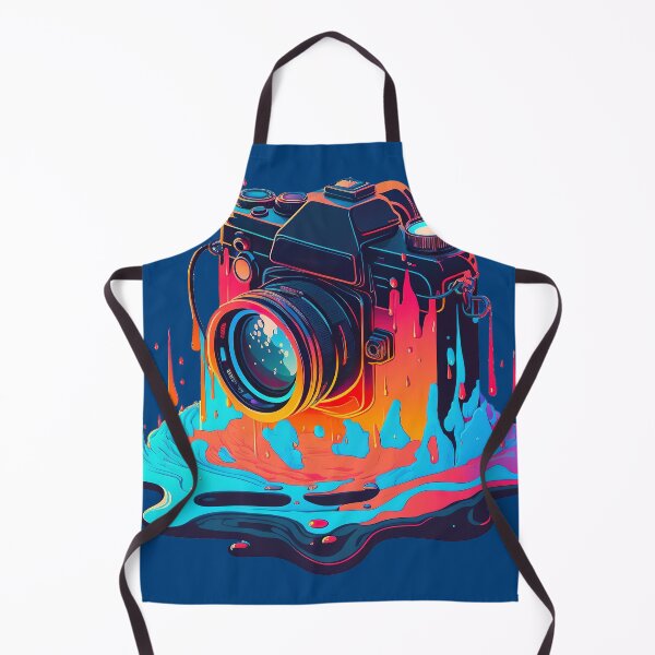 Item preview, Photographer Gift - Melting Multicolor Camera designed and sold by Odd World.