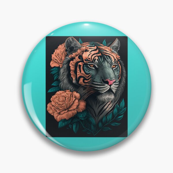 Item preview, Tiger Flowers designed and sold by ElvaLind.