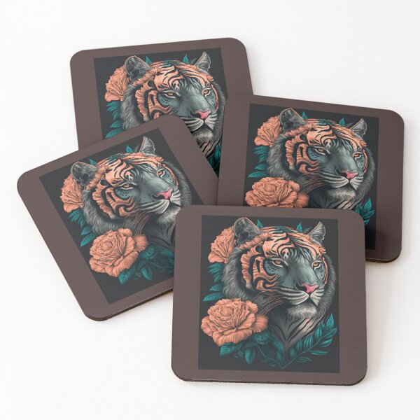 Item preview, Tiger Flowers designed and sold by ElvaLind.