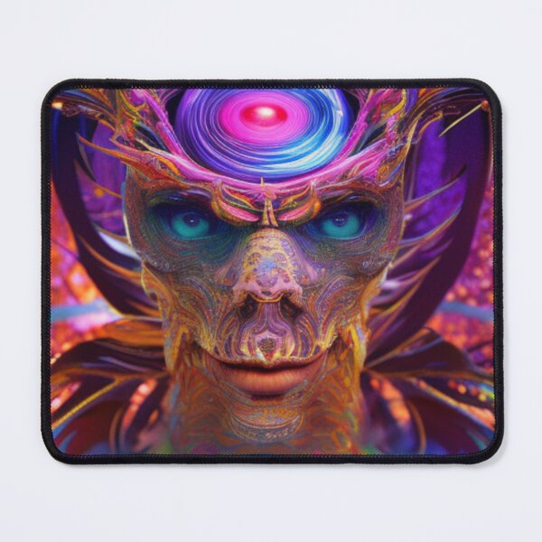 Artikelvorschau, Psychedelic Face #42 - Part of Our Psychedelic Faces Collection entworfen und verkauft von Psychedelic Psychos.