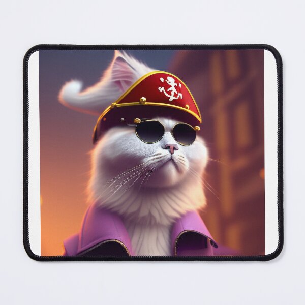 Item preview, The Catsy Cat Pink Pirate designed and sold by CreepyDesigns.