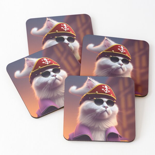 Item preview, The Catsy Cat Pink Pirate designed and sold by CreepyDesigns.