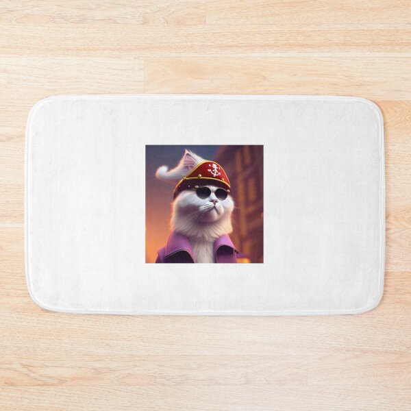 Item preview, The Catsy Cat Pink Pirate designed and sold by CreepyDesigns.