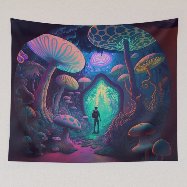 Item preview, Psychedelic Mushroom Adventure  designed and sold by IllReputes.