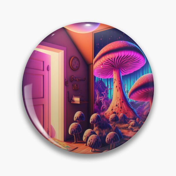 Item preview, Psychedelic Mushroom Corner designed and sold by IllReputes.