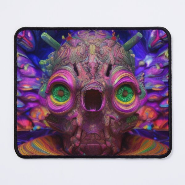 Item preview, Psychedelic Face #43 - Part of Our Psychedelic Faces Collection designed and sold by Psychedelic Psychos.