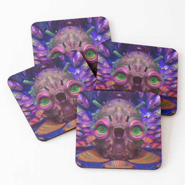 Artikelvorschau, Psychedelic Face #43 - Part of Our Psychedelic Faces Collection entworfen und verkauft von Psychedelic Psychos.