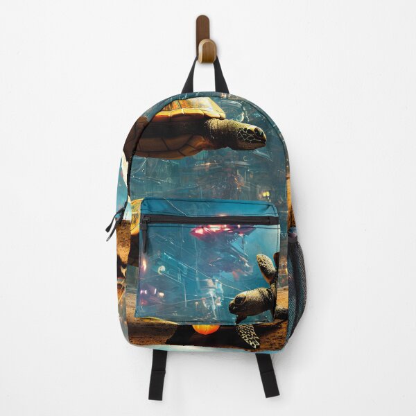Item preview, Cyberpunk floating turtles underwater. designed and sold by Maniock.