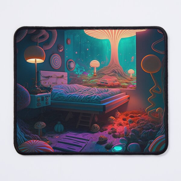 Item preview, Psychedelic Bedroom designed and sold by IllReputes.