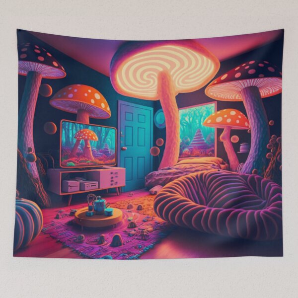 Item preview, Psychedelic Bedroom Expanse  designed and sold by IllReputes.