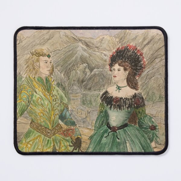 Item preview, The faerie masked ball - Midhir and Leanan Sidhe designed and sold by HollyAngharad1.