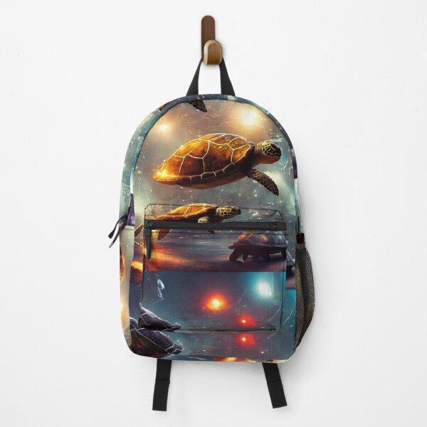 Item preview, Swimming turtles underwater - Cyberpunk. designed and sold by Maniock.
