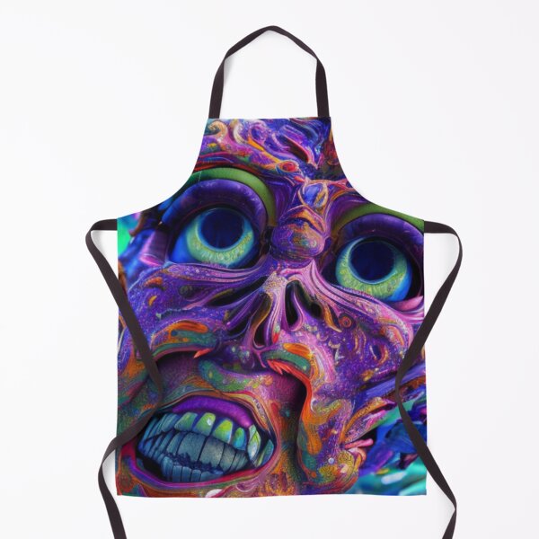 Artikelvorschau, Psychedelic Face #45 - Part of Our Psychedelic Faces Collection entworfen und verkauft von Psychedelic Psychos.