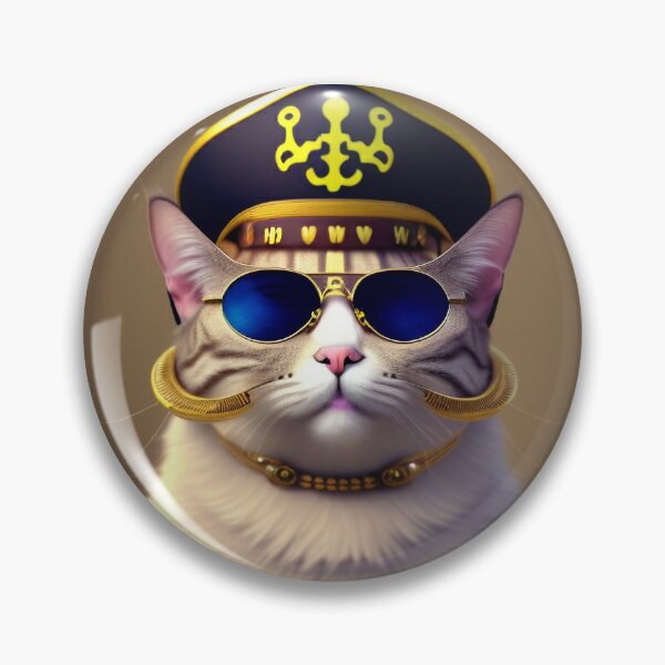 Item preview, The Catsy Cat Cool Pirate designed and sold by CreepyDesigns.