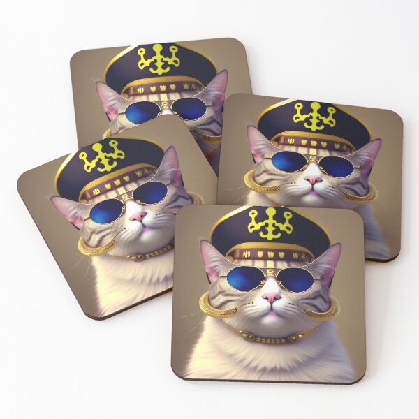 Item preview, The Catsy Cat Cool Pirate designed and sold by CreepyDesigns.