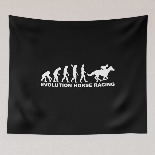 Item preview, Evolution Horse Racing Derby Suit Tee, Kentucky Men Women Jockey Silhouette Design designed and sold by PrintOfi.