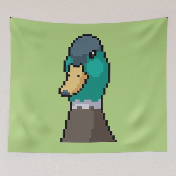 Item preview, Trending Duck face pixel art designed and sold by ElvaLind.