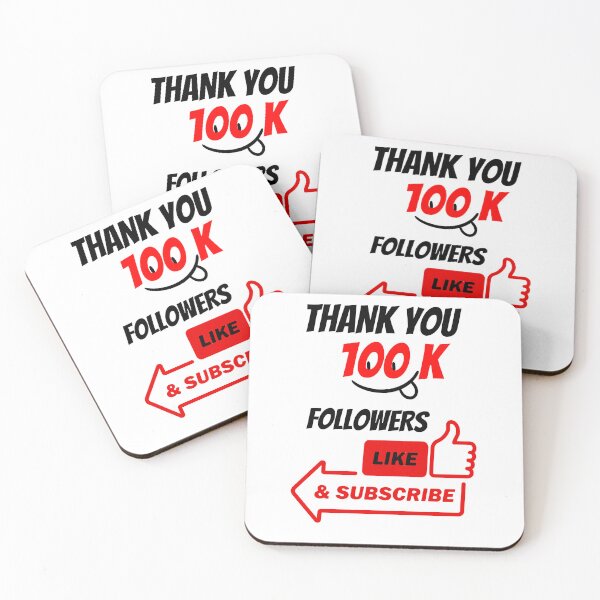 Item preview, Thank  you 100 K followers gift for you tuber designed and sold by Vesna7791.
