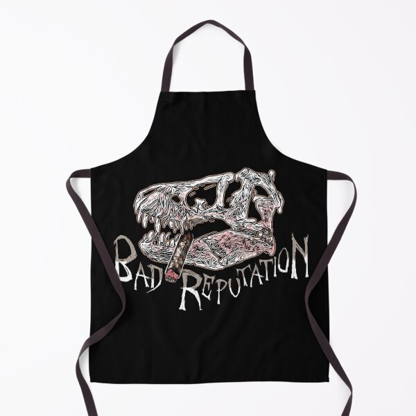 Item preview, Bad Reputation T-Rex Skull Dark background version designed and sold by Glenn Mueller.