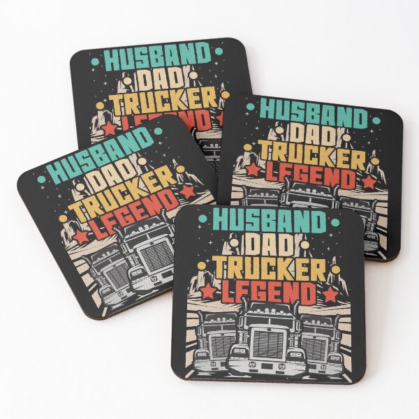 Item preview, Husband Dad Trucker Legend - Funny Trucker designed and sold by VichallanStudio.