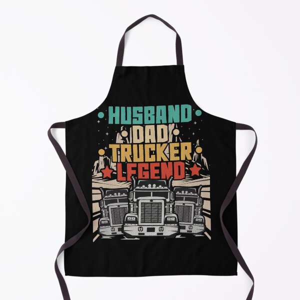 Item preview, Husband Dad Trucker Legend - Funny Trucker designed and sold by VichallanStudio.