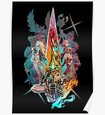 Póster Xenoblade Chronicles ™ 2 - Equipo