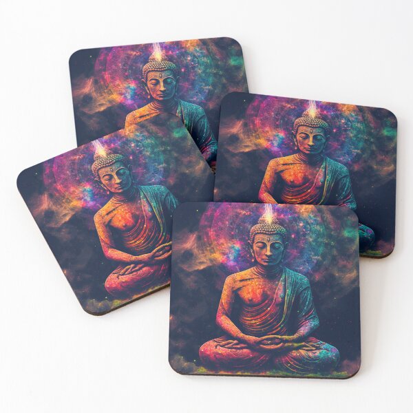 Item preview, "Ethereal Buddha: A Cosmic Journey through Spirituality and Mindfulness" designed and sold by presenthome.