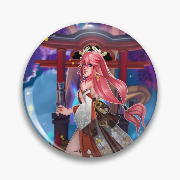 Item preview, Genshin Impact Yae Miko designed and sold by ASTRAASHOP.